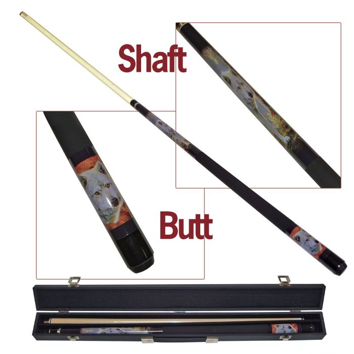 Trademark White Wolf Billiard Hardwood Pool Cue Stick at Sears.com