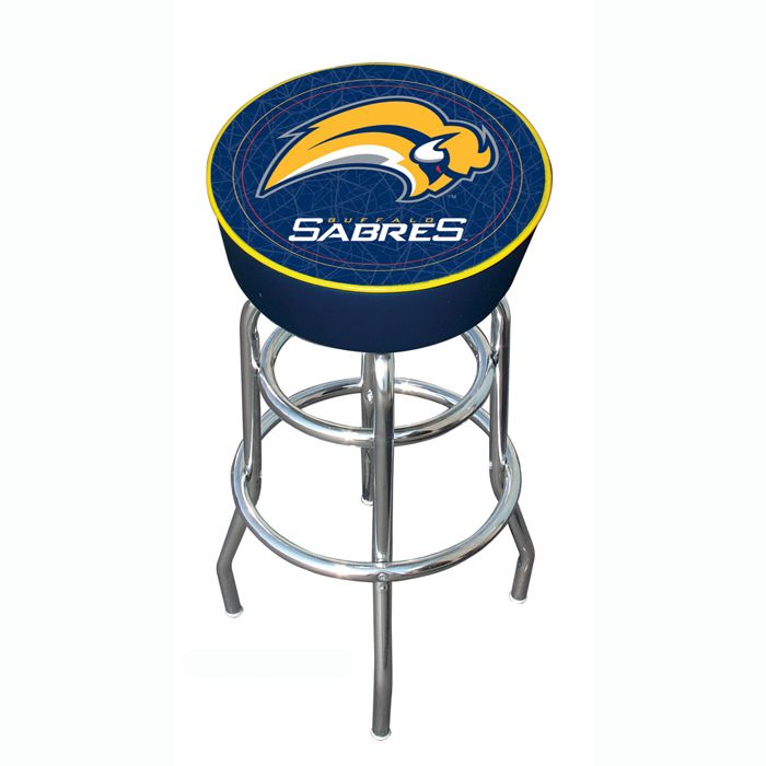 Trademark NHL Buffalo Sabres Padded Bar Stool