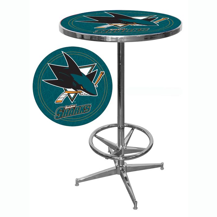 Trademark NHL San Jose Sharks Pub Table