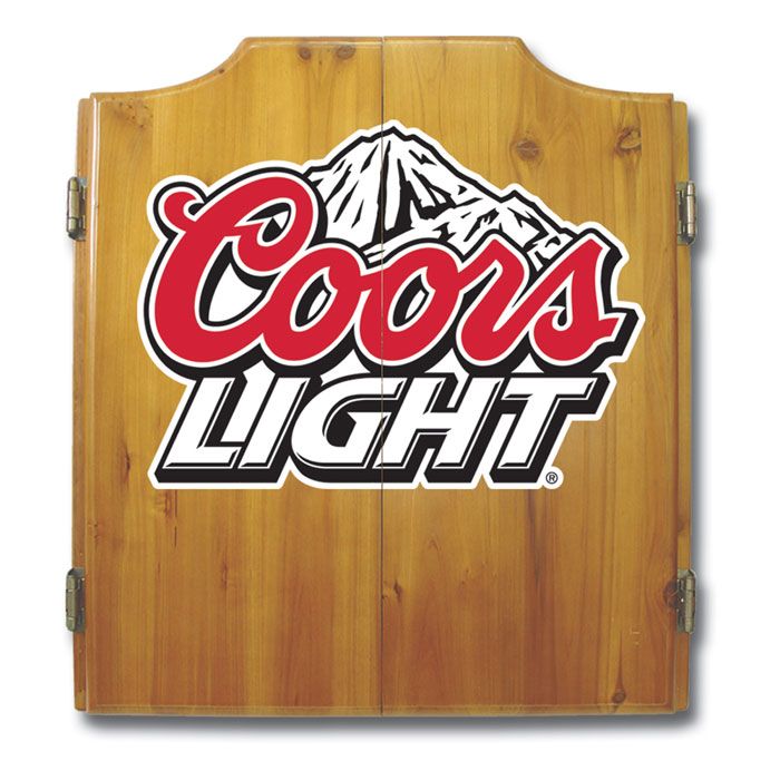Trademark Coors Light Dart Cabinet including Darts and Board at Sears.com