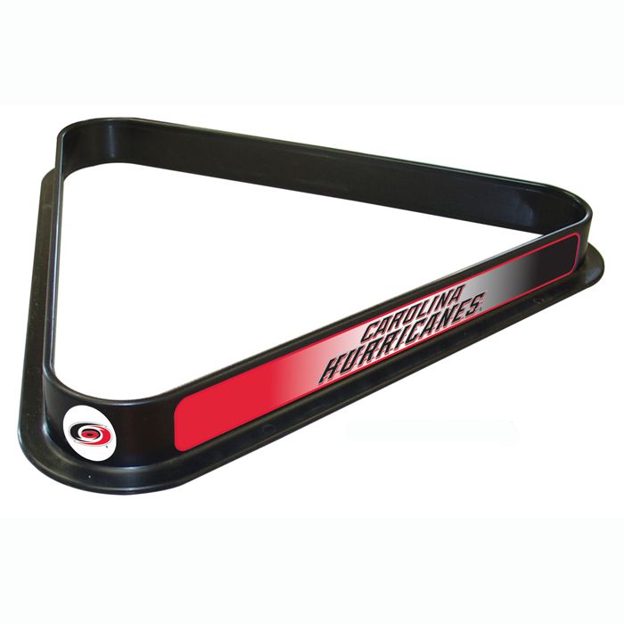NHL Carolina Hurricanes Billiard Ball Triangle Rack