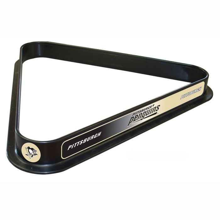 NHL Pittsburgh Penguins Billiard Ball Triangle Rack