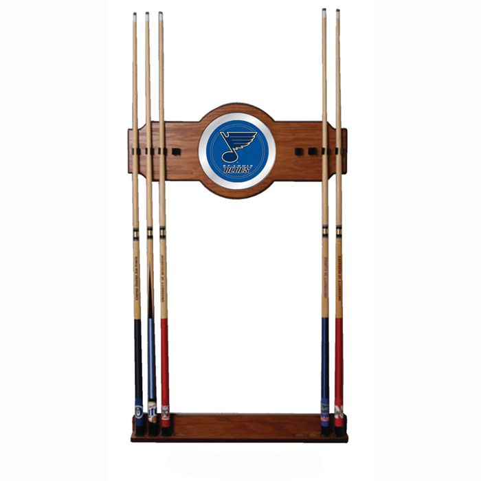 Trademark NHL St. Louis Blues 2 piece Wood and Mirror Wall Cue Rack at Sears.com