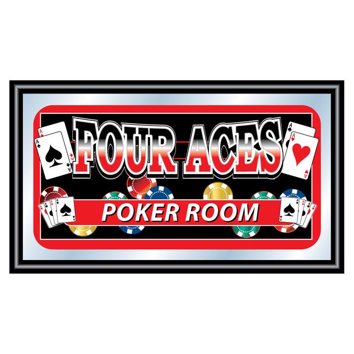 Trademark Four Aces Mirror - POKER ROOM at Sears.com