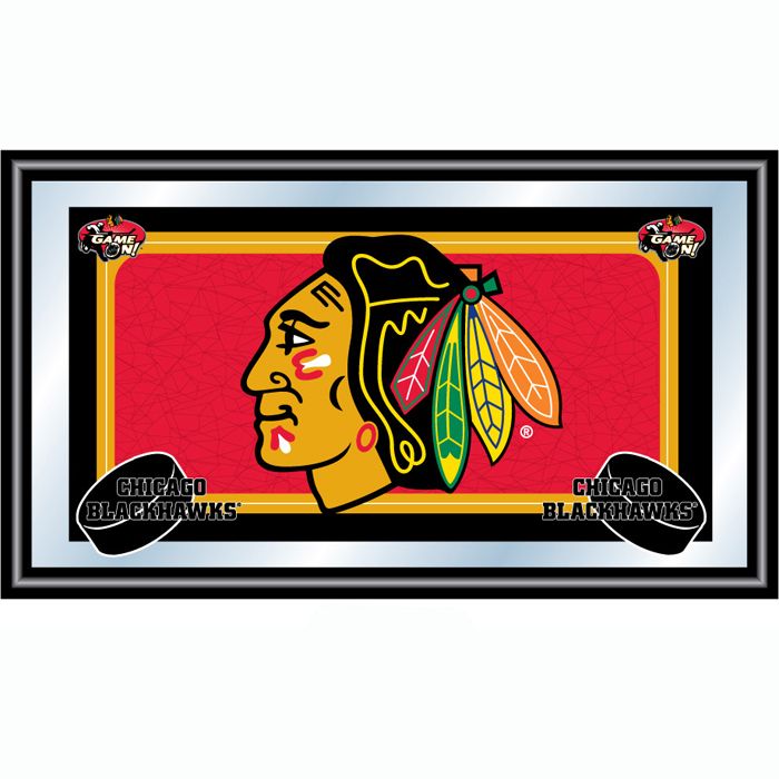 Trademark NHL Chicago Blackhawks Framed Team Logo Mirror at Sears.com