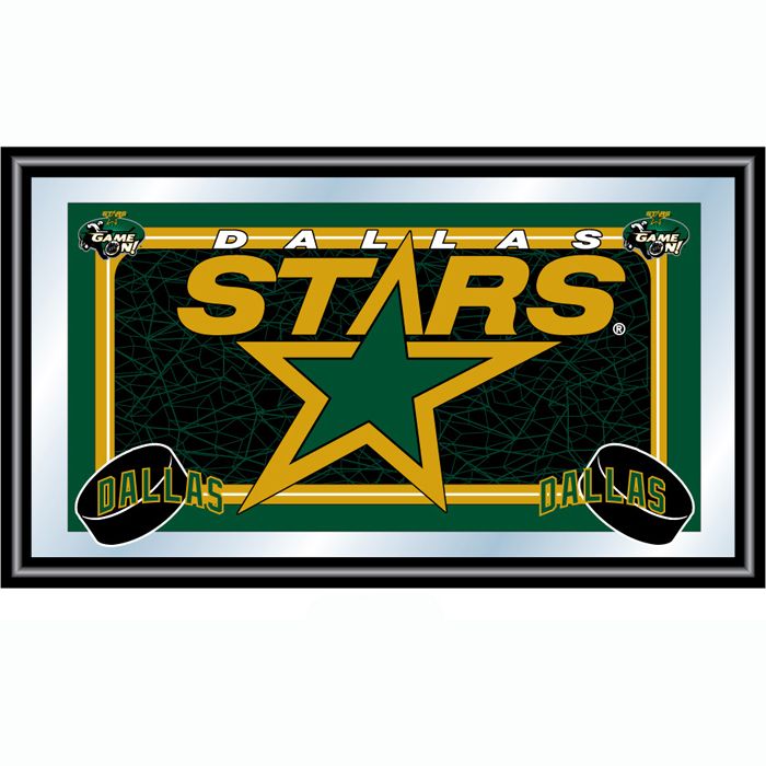 NHL Dallas Stars Jackets Framed Team Logo Mirror