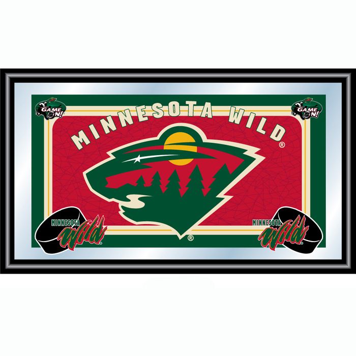 Trademark NHL Minnesota Wild Framed Team Logo Mirror at Sears.com