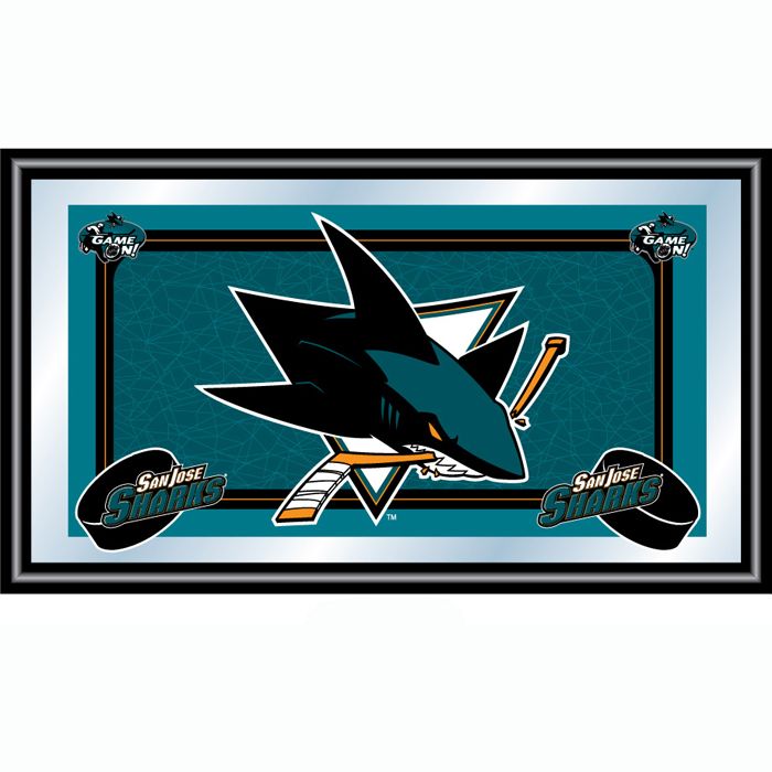Trademark NHL San Jose Sharks Framed Team Logo Mirror at Sears.com