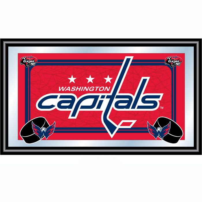 Trademark NHL Washington Capitals Framed Team Logo Mirror at Sears.com