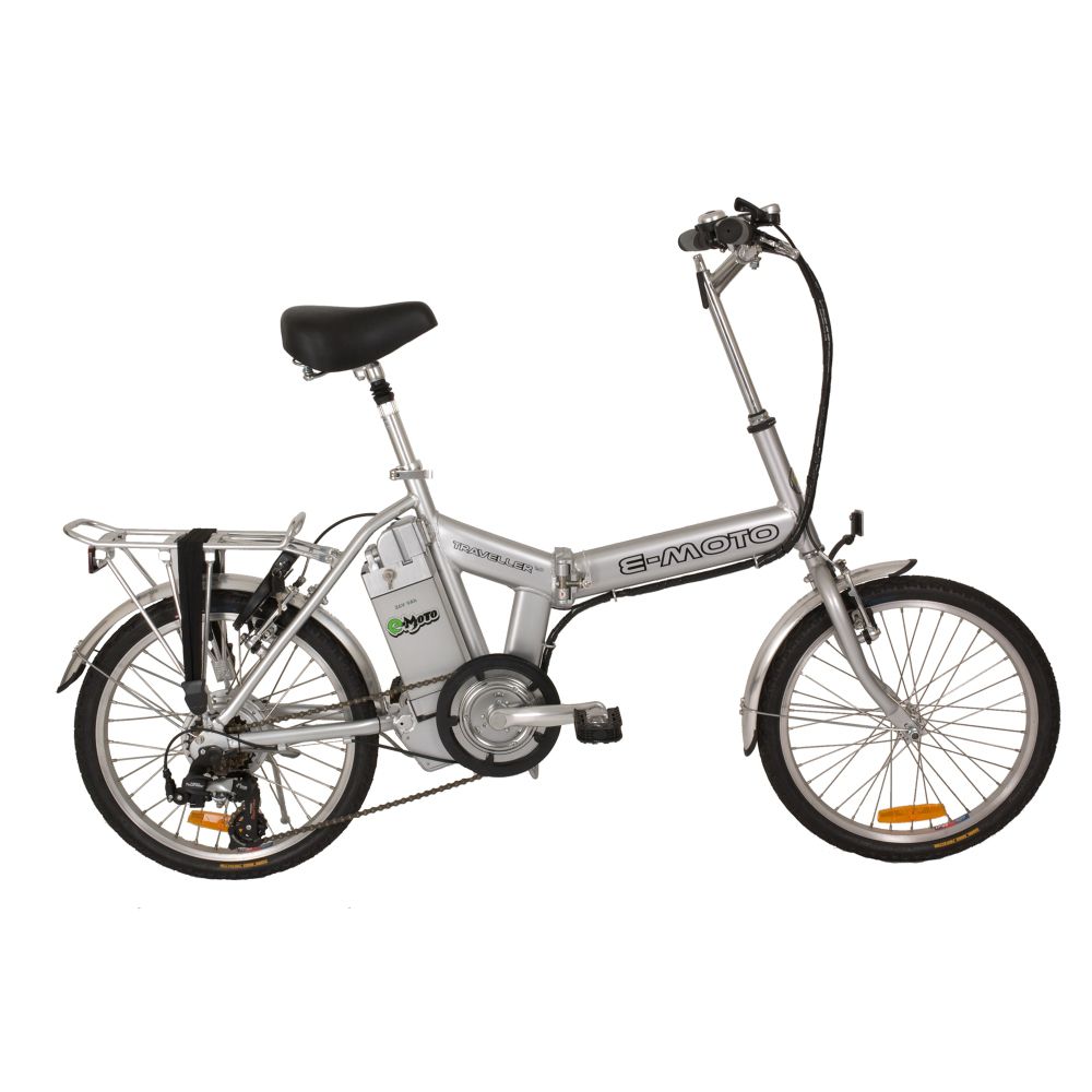 Electric Assist Urban Terrain 20 Inch Folding Bike