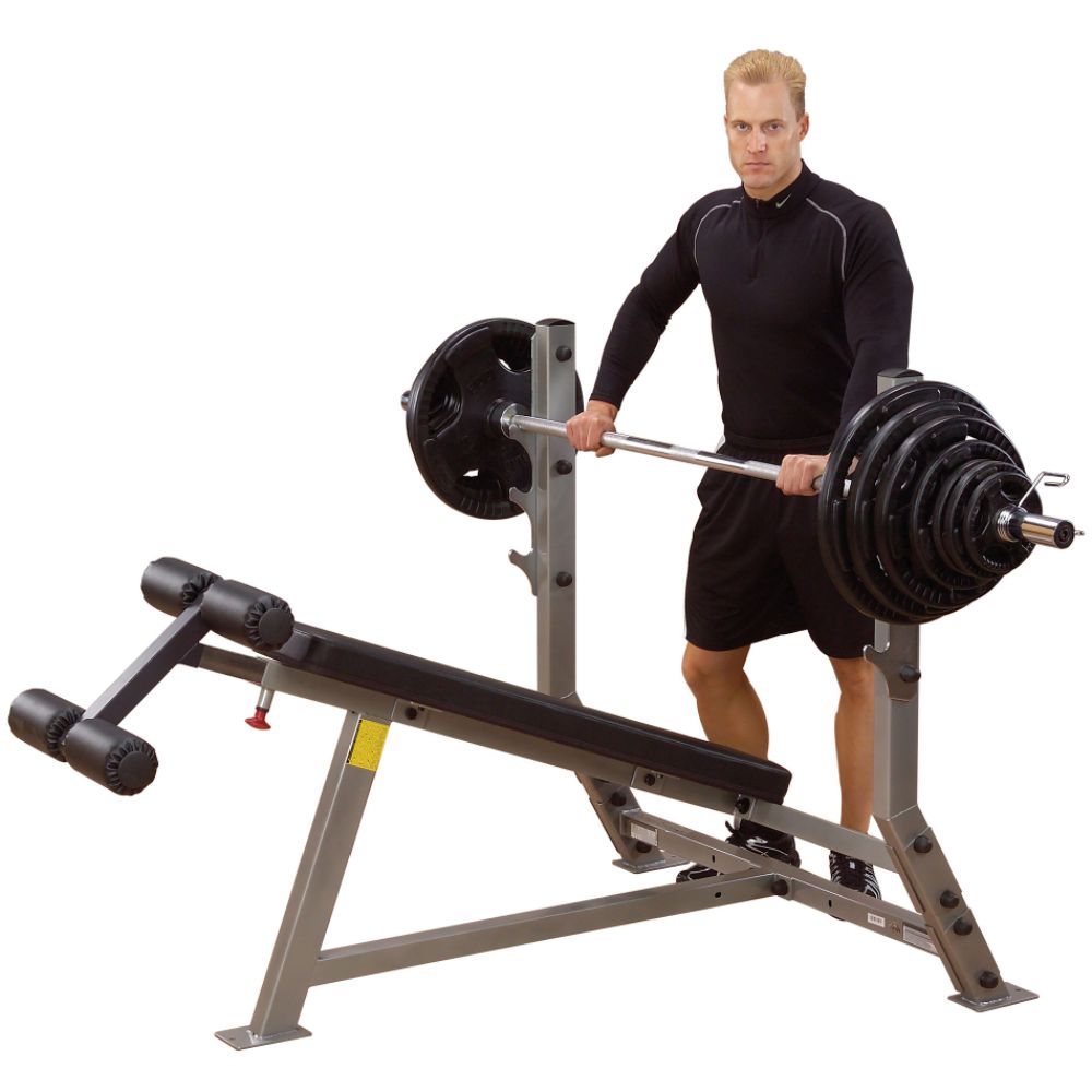 Pro Clubline Decline Olympic Bench