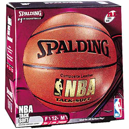 Spalding NBA Tack-Soft Indoor/Outdoor Composite Basketball (28.5) at Sears.com