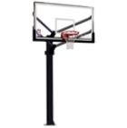 72" Arena View Fixed Height Acrylic Inground