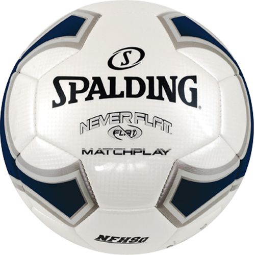 Spalding NEVER FLAT Match Play Soccer - Size 5