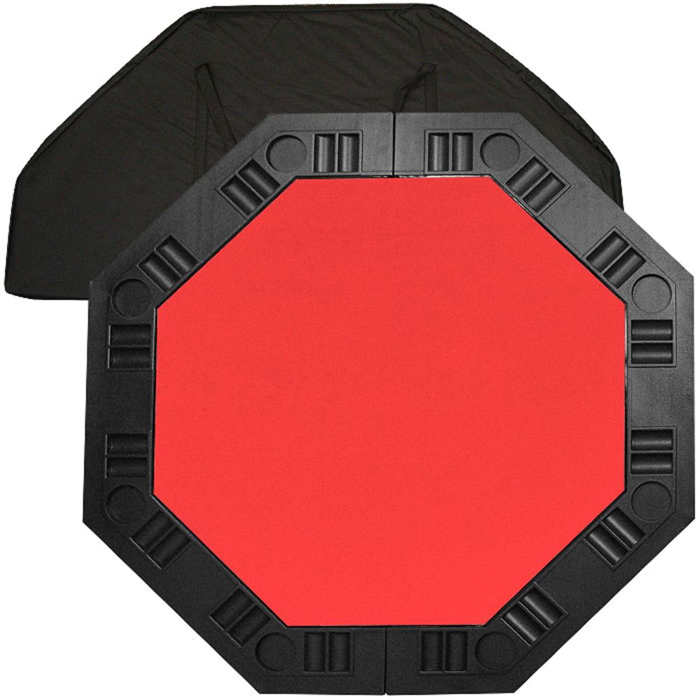Trademark 8 Player Octagonal Table top - Red - 48 inch at Sears.com
