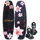 FLOWER POWER Wakeboard w VISE Bindding