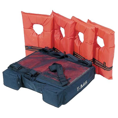 Kwik Tek T-BAG, T Top Bag, Holds 4 PFD's