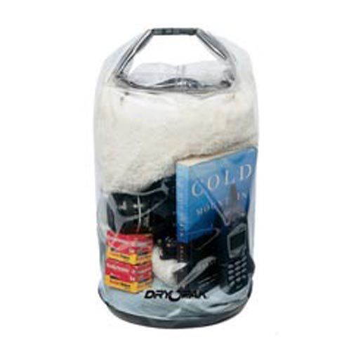 Dry Pak Roll Top Dry Gear Bag, 9.5" x 16, Clear