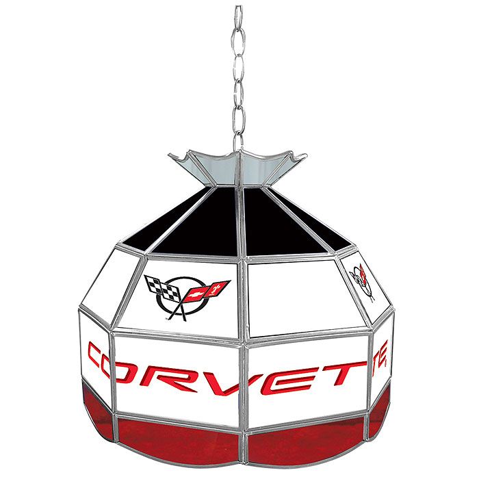 Trademark Corvette C5 Stained Glass Tiffany Lamp - 16 inch diameter at Sears.com