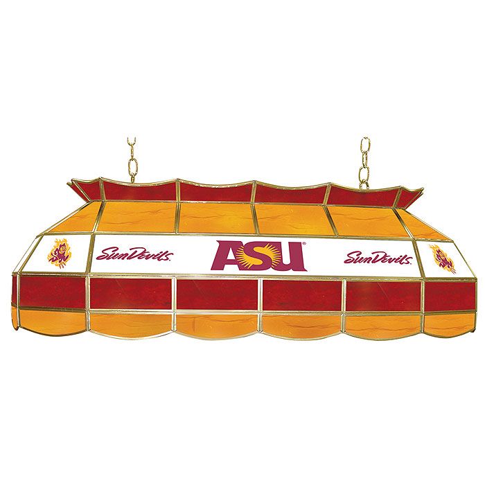 Trademark Arizona State University Stained Glass 40 Inch Tiffany Lamp