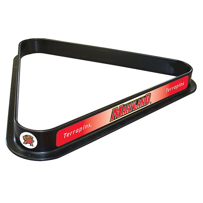 Trademark Maryland University Billiard Ball Triangle Rack