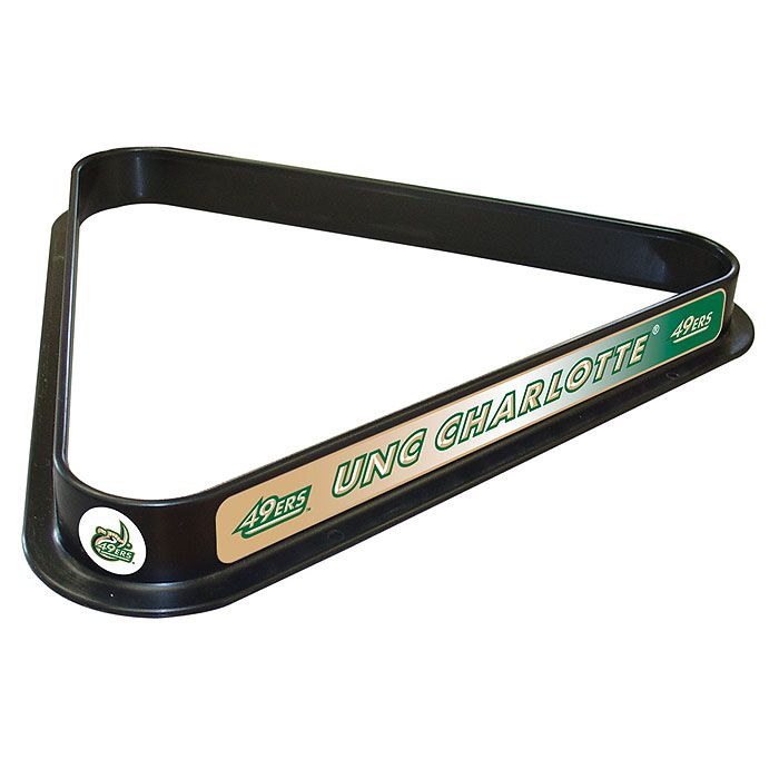 Trademark University of North Carolina Charlotte Billiard Triangle