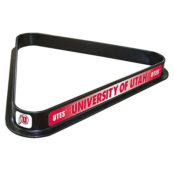 Trademark University Of Utah Billiard Ball Triangle Rack 34300CLC5000UTAHP Trademark CLC5000 UTAH