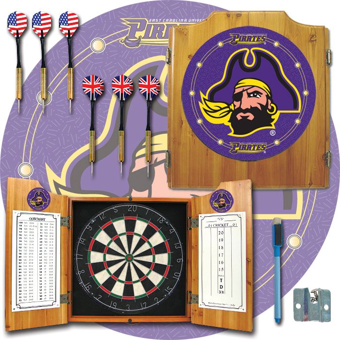 Trademark East Carolina U. Dart Cabinet -