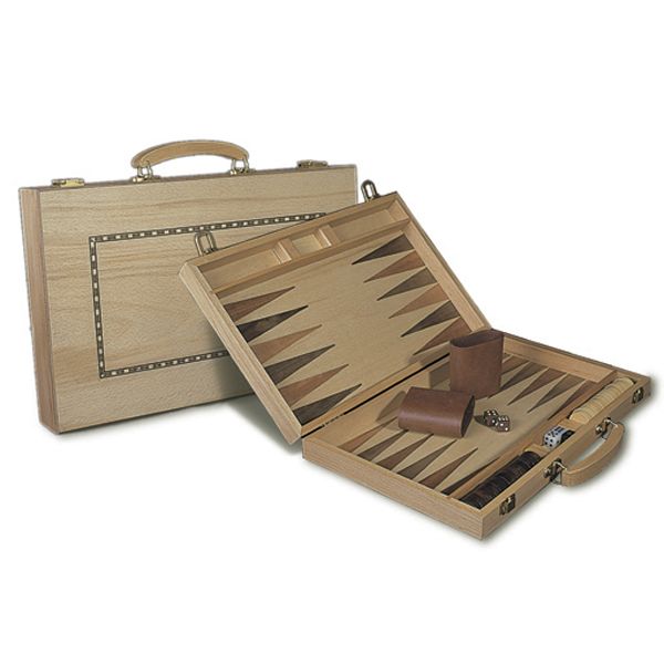 Sterling Games 15" Wooden Backgammon at Sears.com