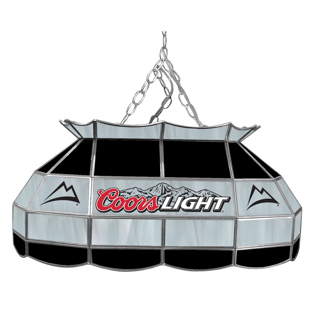 Coors Light 28 inch Stained Glass Pool Table Lamp at Sears.com