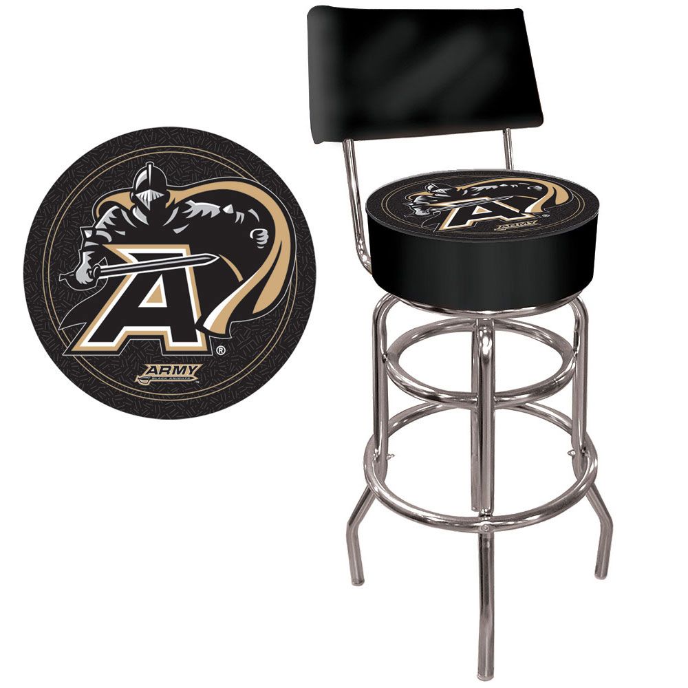 Army Padded Bar Stool with Back at Sears.com