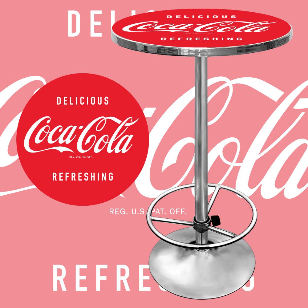 Coca-Cola Coca Cola Vintage Pub Table