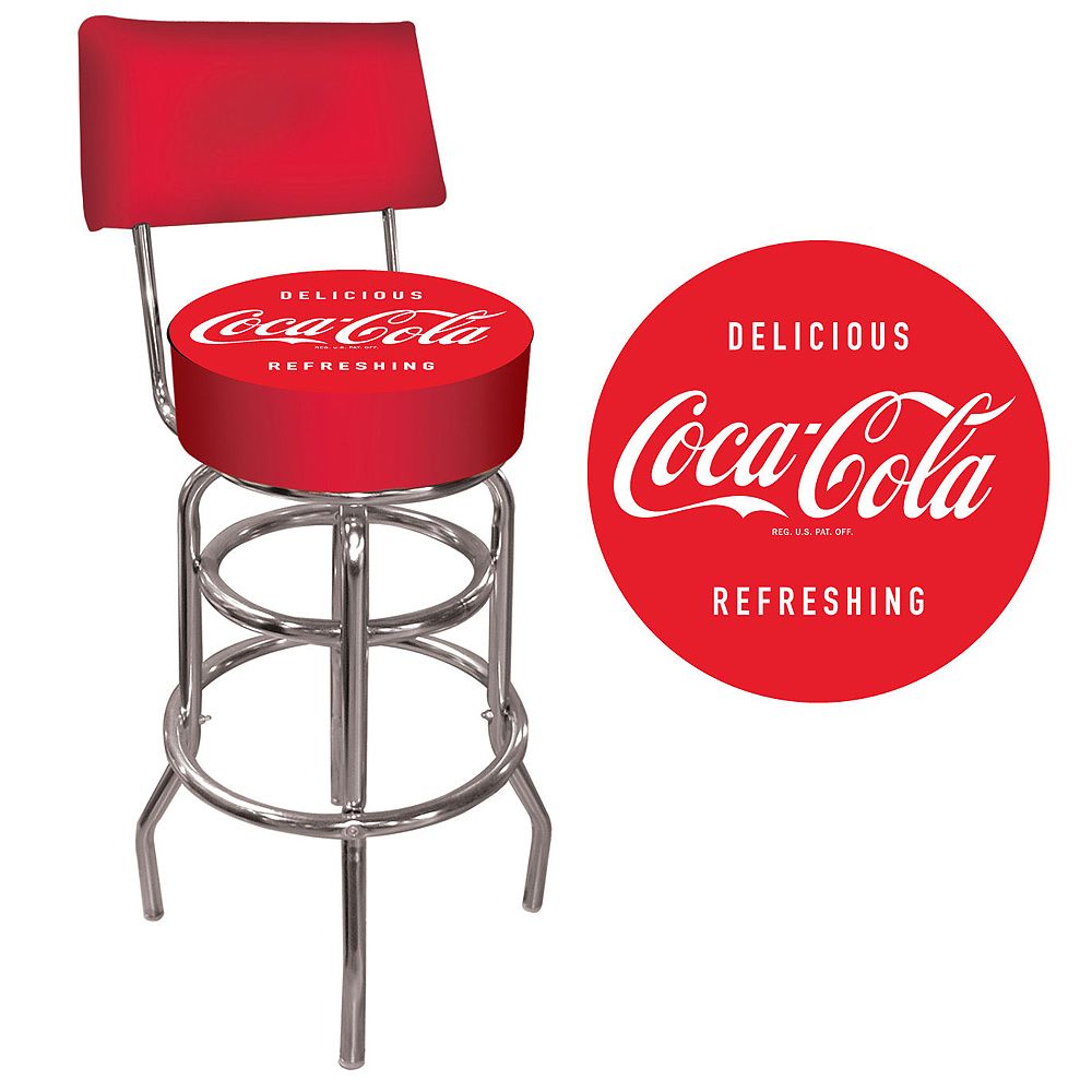 Coca-Cola Coca Cola Vintage Pub Stool with Back at Sears.com