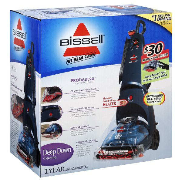 Bissell Deep Cleaner, Upright , ProHeat 2X, 1 cleaner