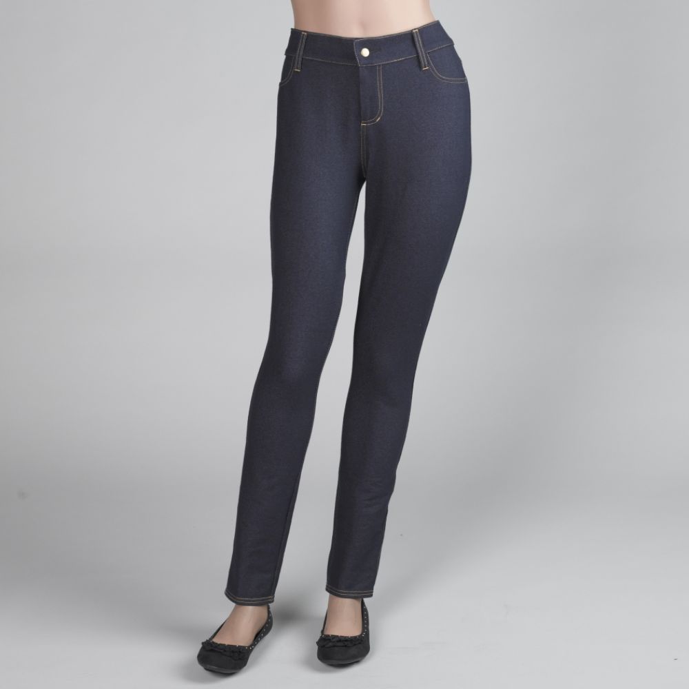 Apostrophe Womens Contrast Stitch Jegging