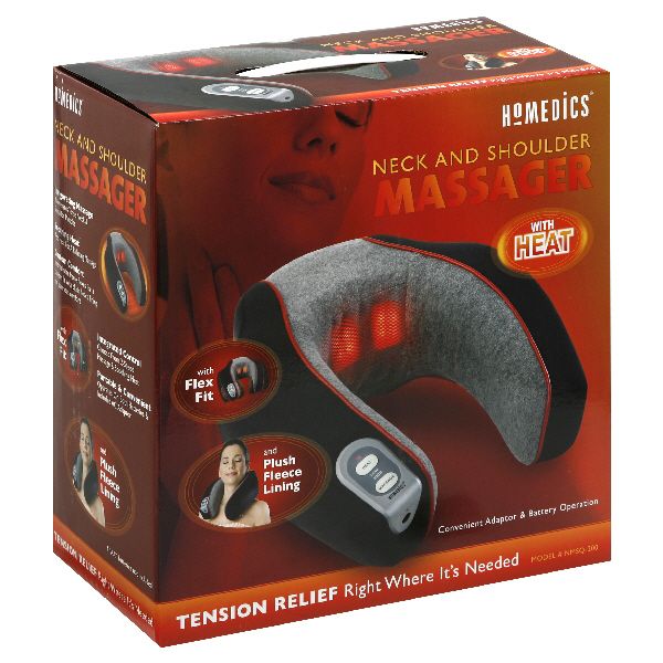 HoMedics Neck and Shoulder Massager with Heat, 1 massager