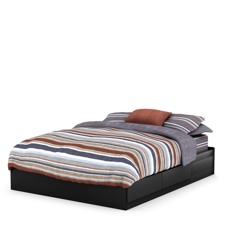South Shore Century Queen Mates Bed (60’’) - Black at Kmart.com