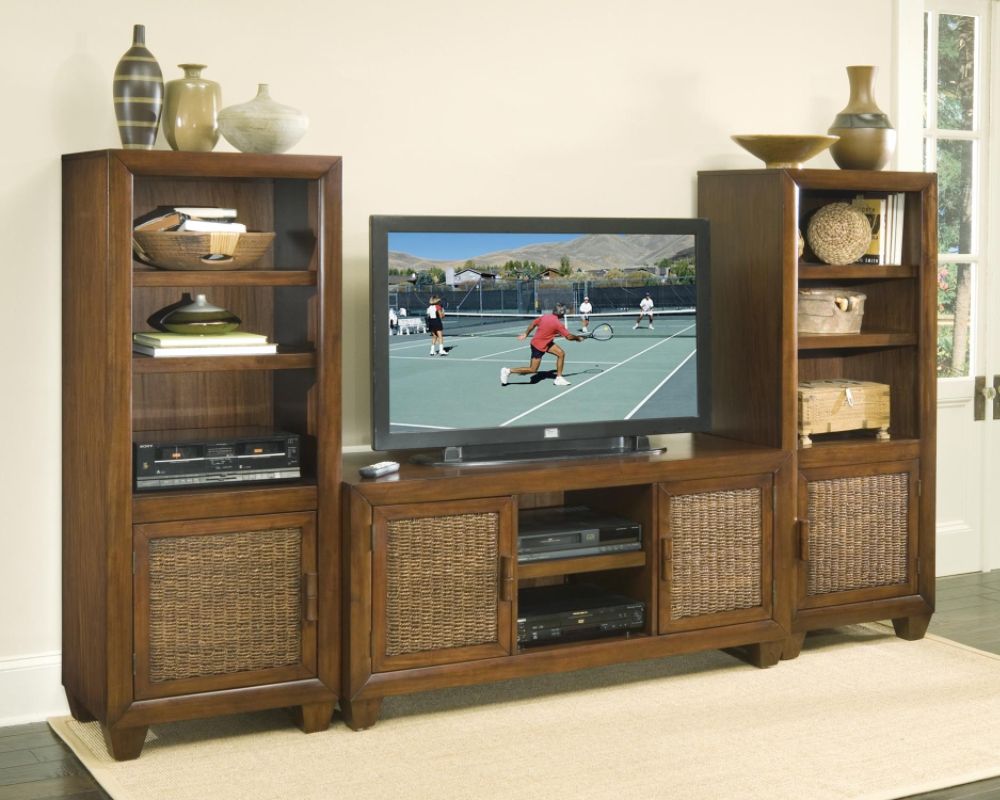 Home Styles Cabana 3PC Entertainment Wall