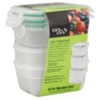 Container Set, Nested, 6 Piece, 1 set