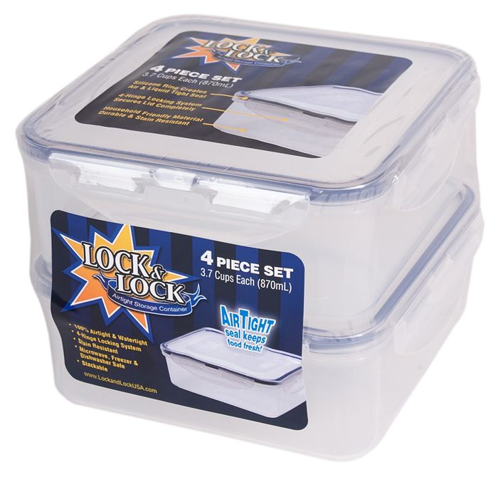 Lock & Lock 4.6 Cup Rectangle Shrink Value 2 pack at Sears.com