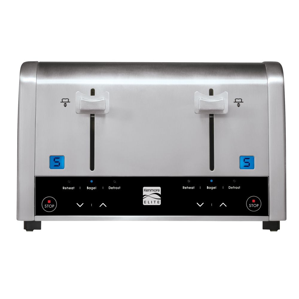 Kenmore Elite 4-Slice Toaster, Brushed Aluminum/Stainless Steel at Sears.com