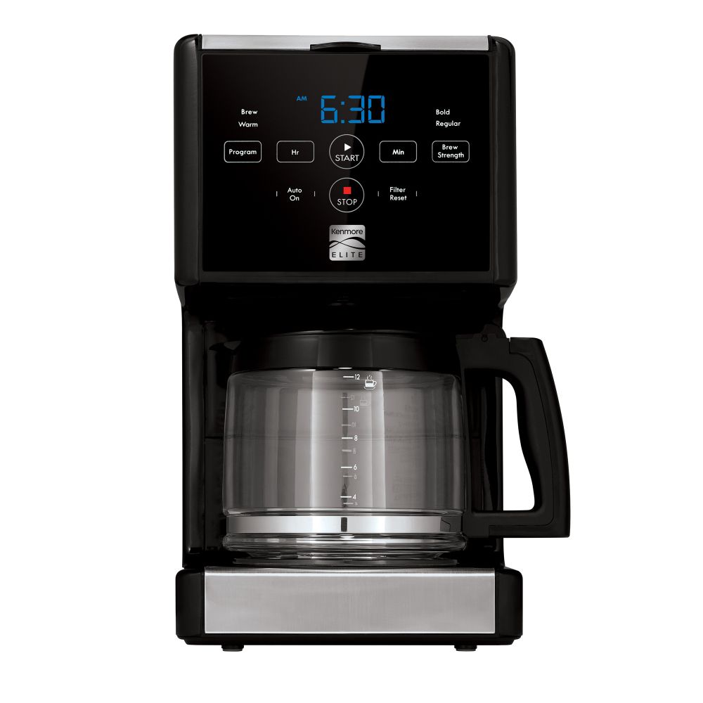 Kenmore Elite Elite 12 Cup Drip Coffeemaker Black
