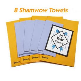 As Seen On TV ShamWow! Towels, 8 towels