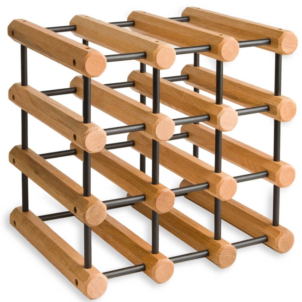 JK Adams 12-Bottle Wine Rack - Penguin at Kmart.com