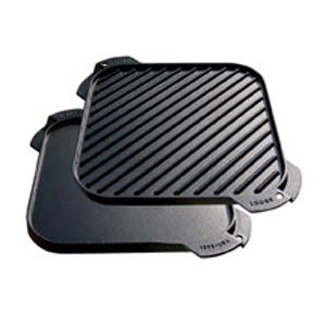 Lodge Manufacturing 10-1/2 in. Square Single Burner Reversible Griddle at Sears.com