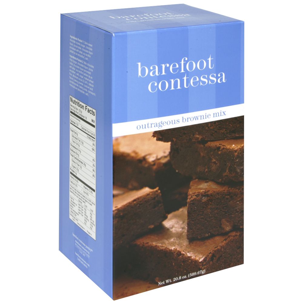 Barefoot Contessa Brownie Mix, Outrageous, 20.8 oz (589.67 g)