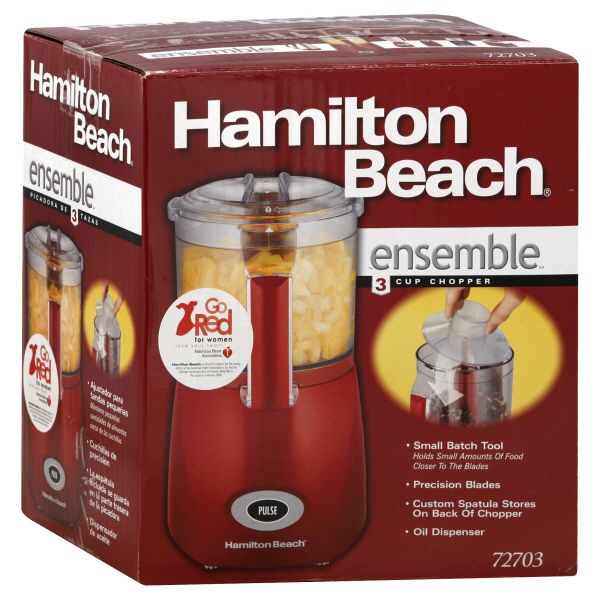 Hamilton Beach Ensemble Chopper, 3 Cup, 1 chopper at Kmart.com