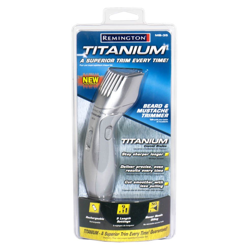Remington&reg; Titanium Beard & Mustache Trimmer, 1 trimmer at Kmart.com