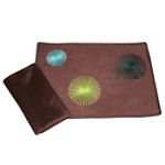 Spirals Placemat - Brown/Blue