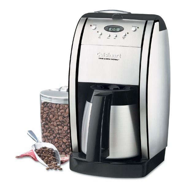 Cuisinart Grind & Brew Thermal 10-Cup Automatic Coffee Maker - Stainless Steel/Black